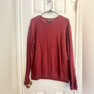 Maroon Zara Men sweater, size XL